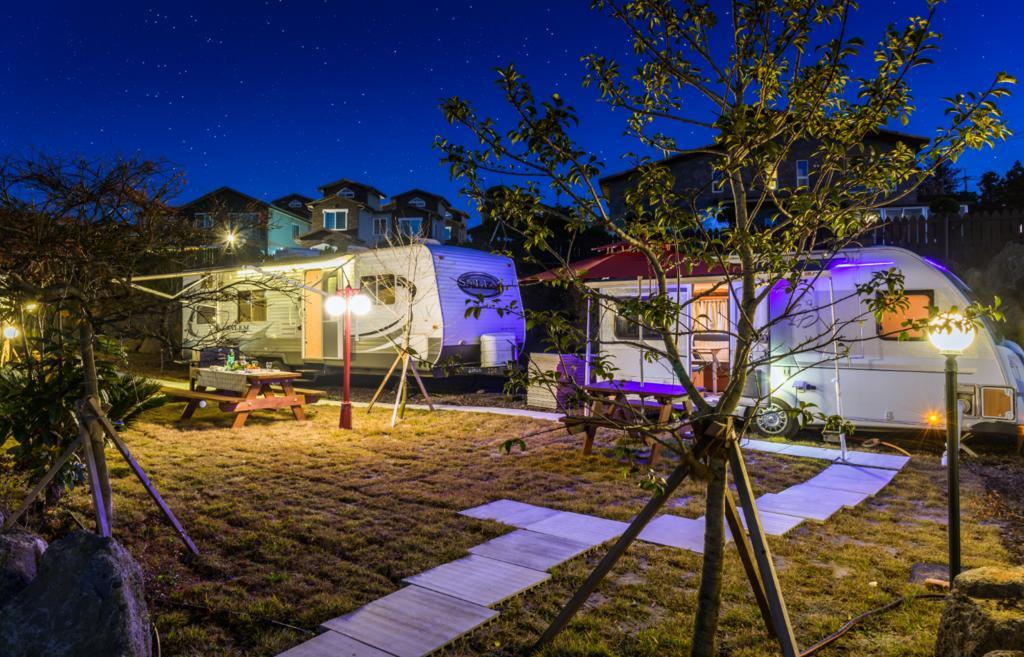 Jeju Starlight Glamping Villa Dış mekan fotoğraf